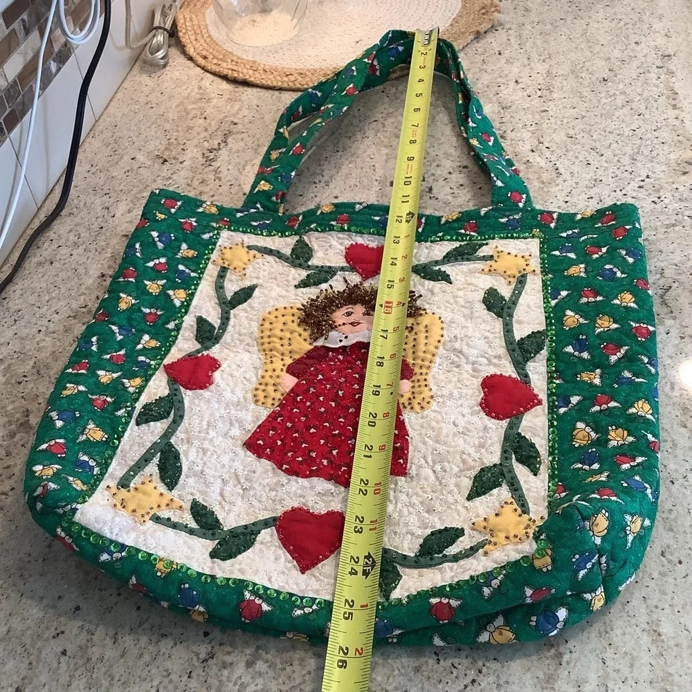 Handmade Angel Tote Bag - Picture 7 of 8
